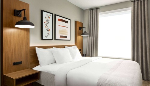 Suite, 1 King Bed, Roll-in Shower, Non Smoking (Mobility/Hearing Access, Pet-Friendly)