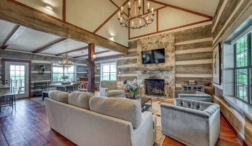 Cabin, Multiple Beds, Hot Tub, Mountain View (315 Deer Rd)