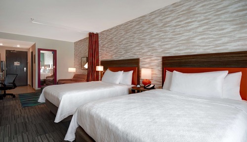 Studio, 2 Queen Beds, Accessible (Hearing)