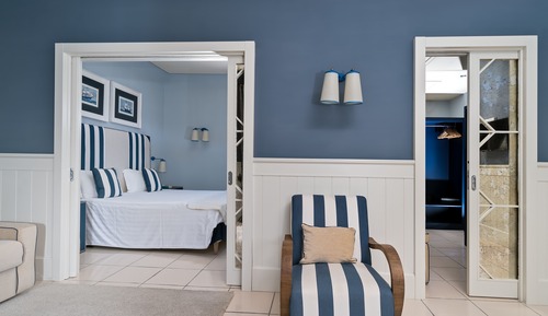 Suite, Terrace, Garden View (Blue)