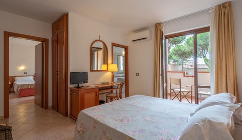 Family Quadruple Room, Garden View