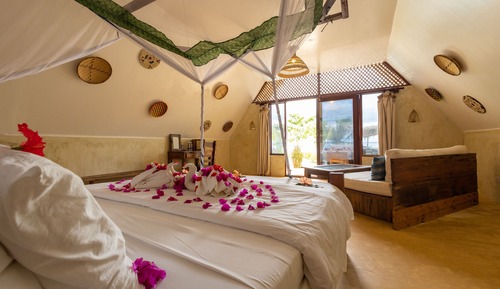 Romantic Double Room, 1 King Bed, Non Smoking, Ocean View