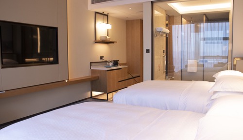 Deluxe Room, 2 Double Beds, City View
