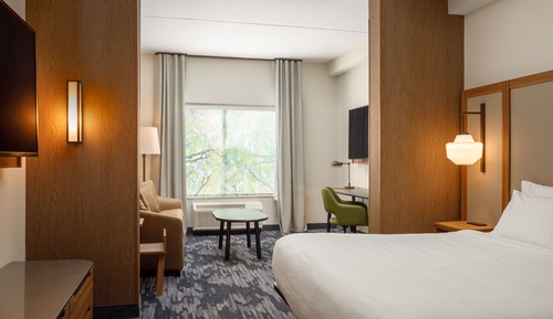 Suite, 1 King Bed with Sofa bed, Non Smoking
