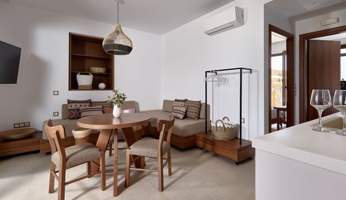 One Bedroom Suite with Garden and Pool View