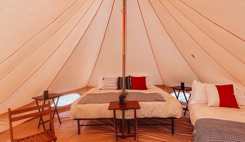 Tent, Multiple Beds, Shared Bathroom