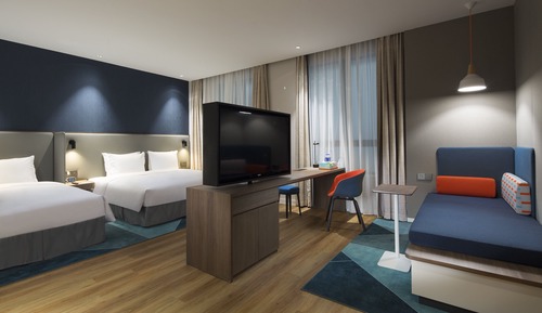 Standard Room, 2 Twin Beds, Garden View (Extra Floor Space Minifridge)