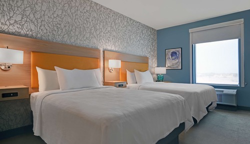 Studio, 2 Queen Beds, Accessible (Hearing)