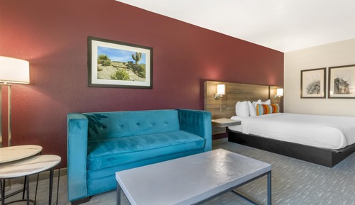 Standard Room, 1 King Bed, Accessible, Refrigerator & Microwave