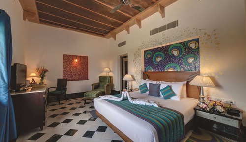 Suite Villa Room With Separate Living Room Overlooking Central Courtyard