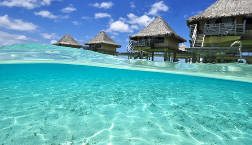Bungalow, 1 King Bed, Beach View, Overwater
