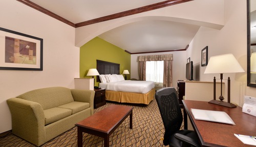 Suite, 1 King Bed with Sofa bed, Accessible (Comm, Wet Bar)