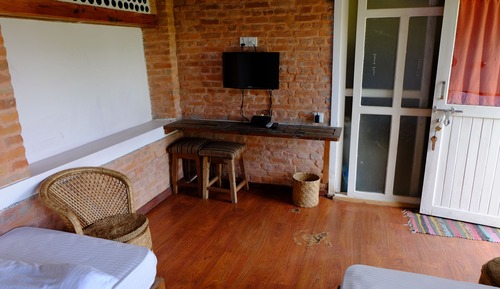 Deluxe Double Room, Private Bathroom, Mountain View