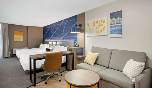 Standard Room, Multiple Beds, Non Smoking, View (2 Person Sofa bed)