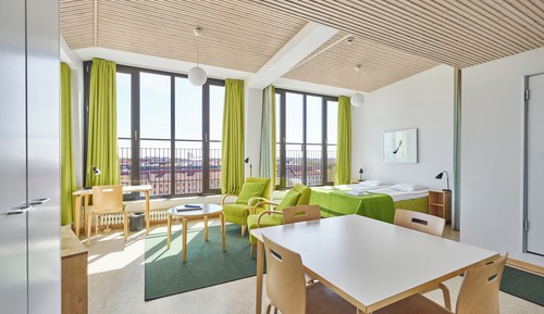 Deluxe Penthouse, 1 Queen Bed, Kitchenette