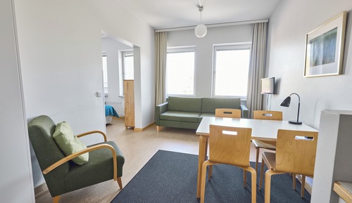 Basic Twin Room, 2 Twin Beds, Kitchen