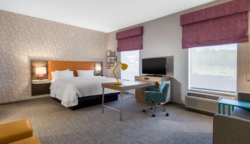 Suite, 1 King Bed with Sofa bed, Non Smoking