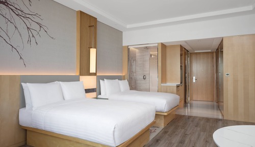 Executive Room, 2 Double Beds, City View