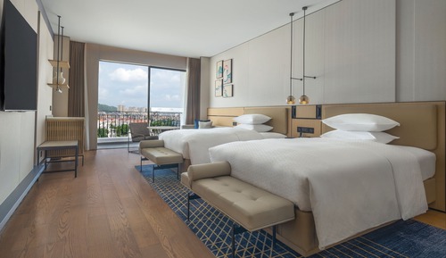 Superior Room, 2 Double Beds, City View