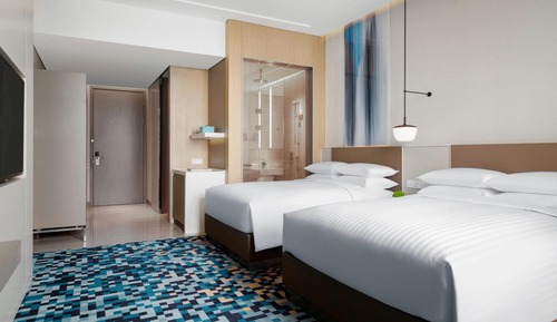 Executive Room, 2 Double Beds, City View, Executive Level
