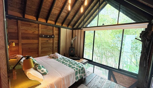 Superior Chalet, Bathtub, Garden View