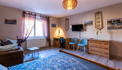 Basic Double Room (Bleu)