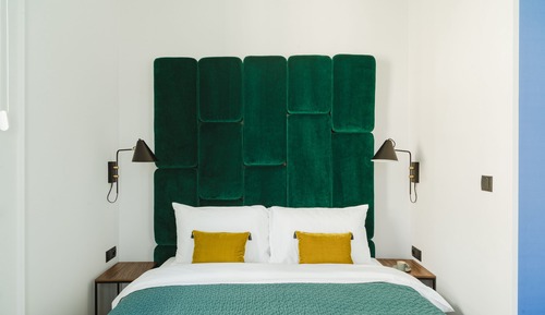 Superior Double Room, 1 Queen Bed, Courtyard View (Relief)