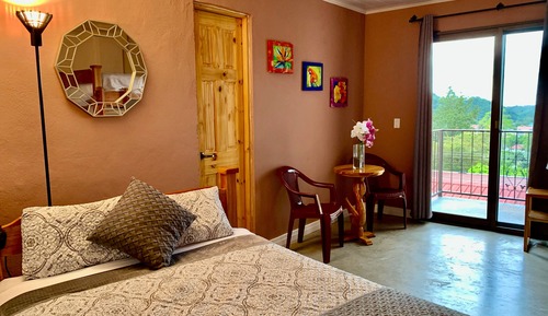 Comfort Quadruple Room, Multiple Beds, Mountain View