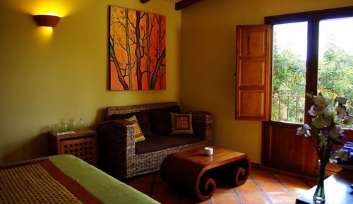 Superior Double Room, 1 Queen Bed, Mountain View, Garden Area