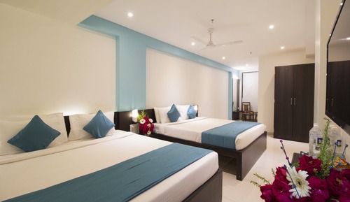 Superior Quadruple Room, 1 Bedroom, City View, Executive Level