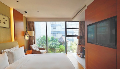 1 King Standard Atrium View