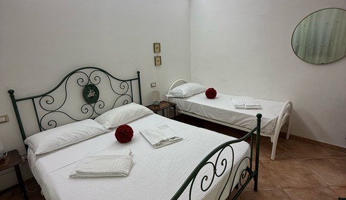 Triple Room, Patio, Garden View