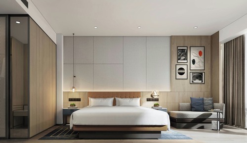 Family Room, 1 Double Bed, Garden View