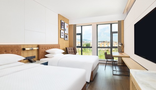 Superior Room, 2 Double Beds, Garden View