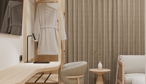 Deluxe Room, Internal Window