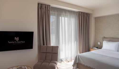 Deluxe Double Room, Balcony, City View