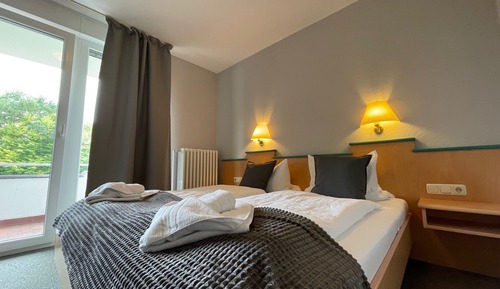 Double Room, Balcony, Garden View