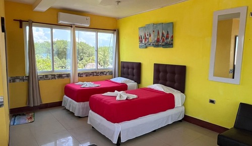 Superior Quadruple Room, Balcony, Sea View