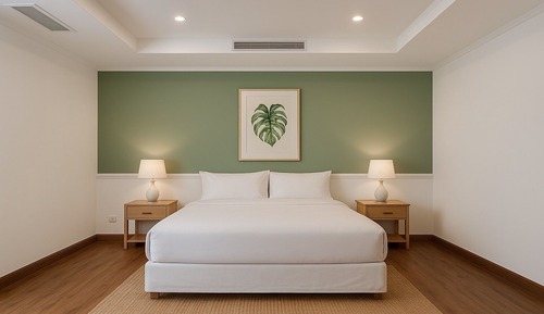 Deluxe Apartment, 1 Bedroom, Terrace, Garden View