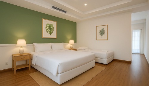 Superior Apartment, 1 Bedroom, Balcony, Garden View