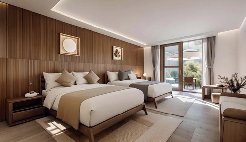 Comfort Twin Room, Garden View