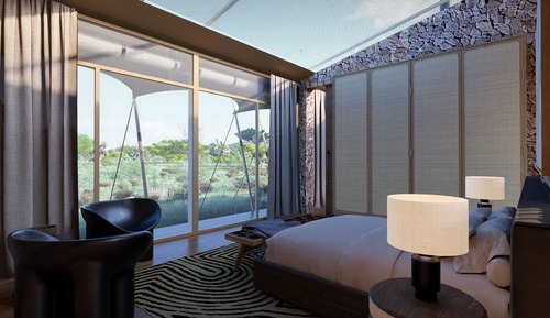 Deluxe Tent, 1 Double Bed, Non Smoking