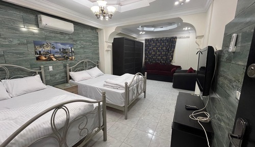 Family Studio, Patio, Poolside