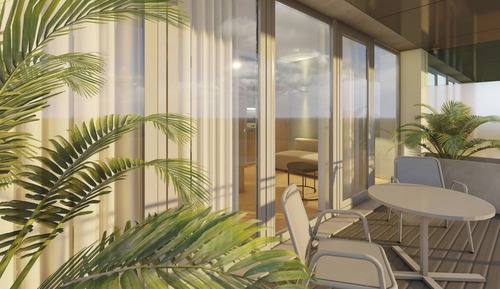 Junior Suite, 1 King Bed, Balcony, Sea View