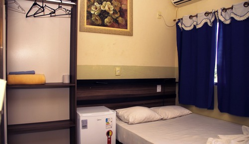 Quarto casal com Varanda