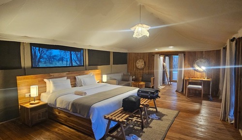 Deluxe Quadruple Room, Balcony, Park View