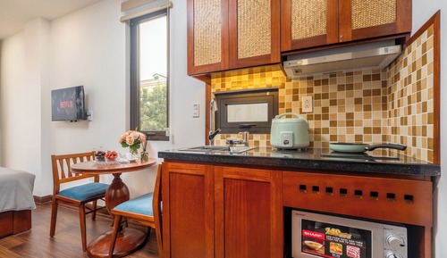 Basic Studio, Balcony, City View