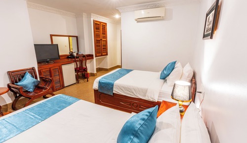 Deluxe Twin Room, Pool View