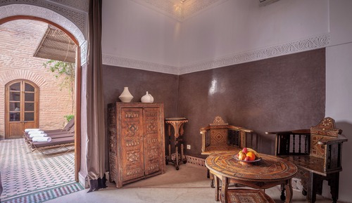 Exclusive Quadruple Room, Patio