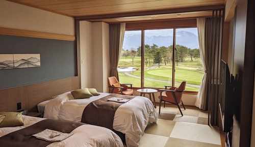 Deluxe Twin Room, 2 Twin Beds, Golf View